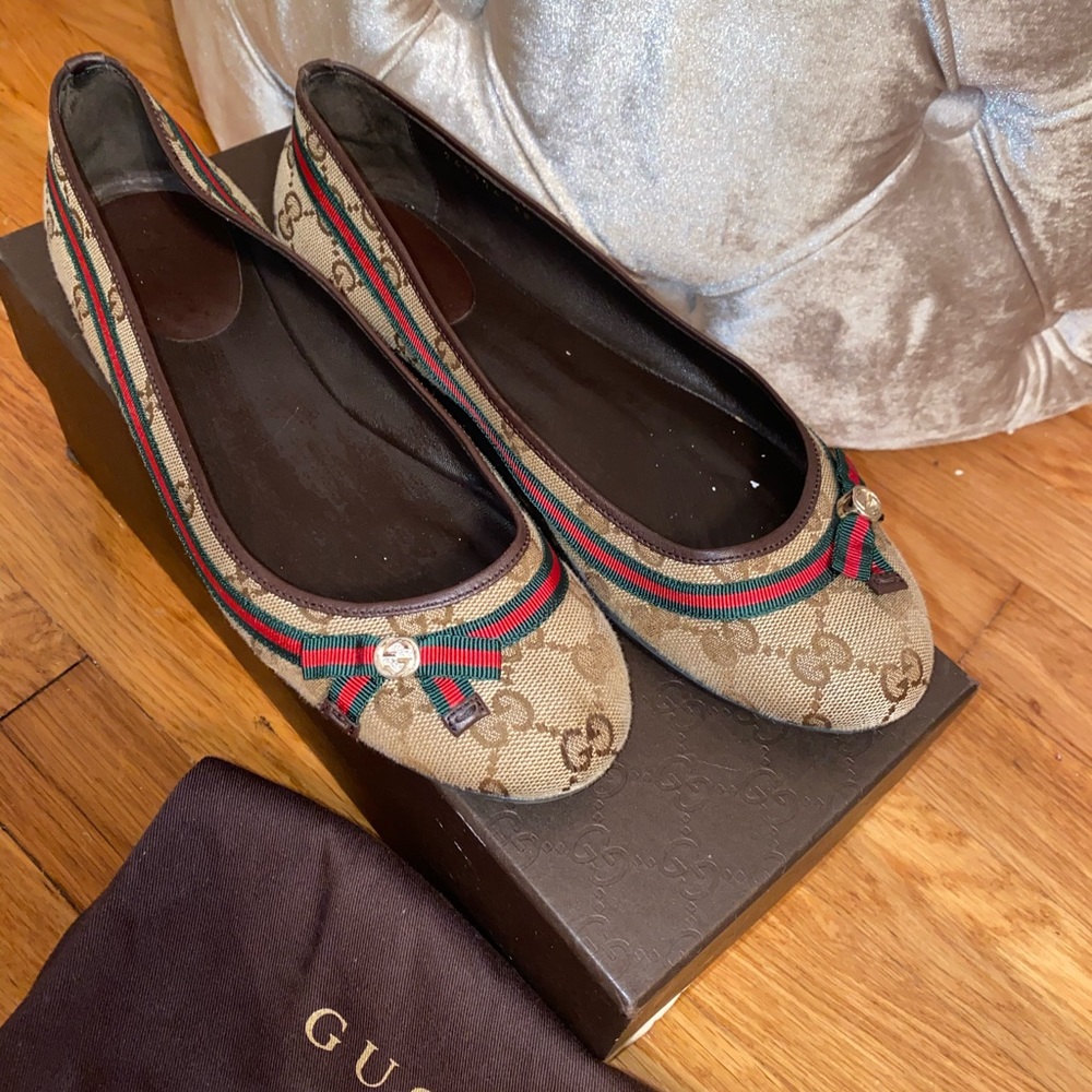 Gucci ballerina flats